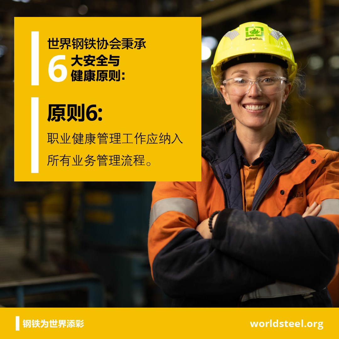 6. Safety integrated into all management processes