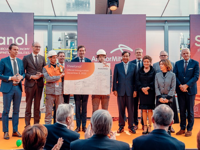 ArcelorMittal inaugurates flagship carbon capture and utilisation project at its steel plant in Ghent, Belgium