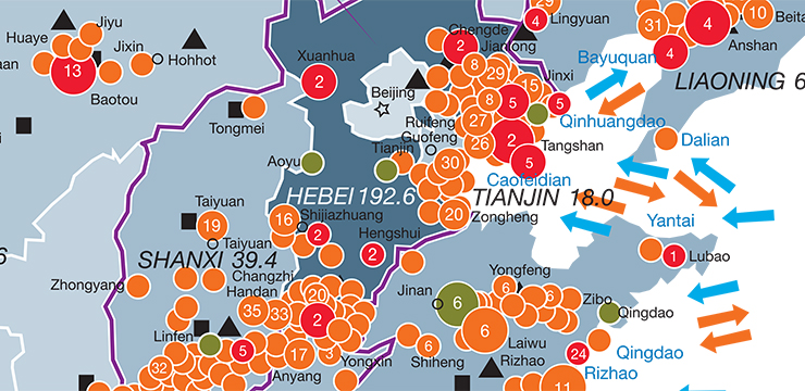 Map of China Steel Mills 2018 now available