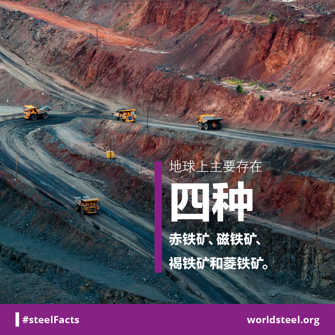 How many types of iron ore exist