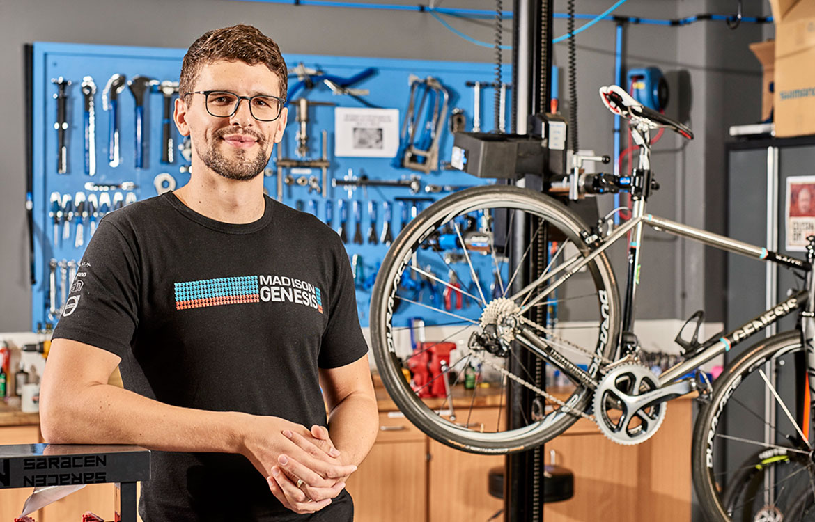 Madison Genesis are just one brand that make cutting edge bikes from Reynolds steel. Sam Lawson, Genesis Bikes Brand Manager, shows us around the workshop.