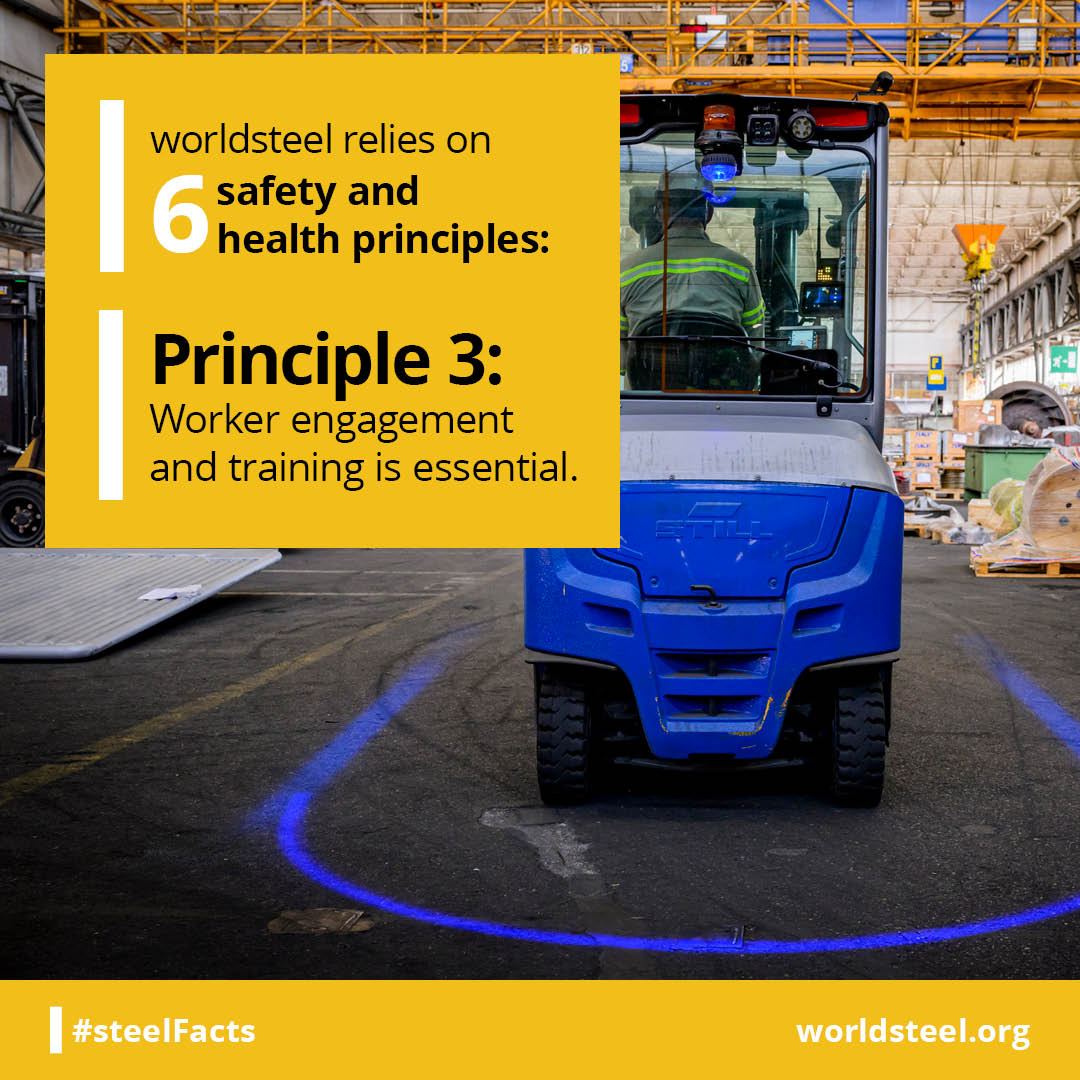 3. Steel industry worker training essential