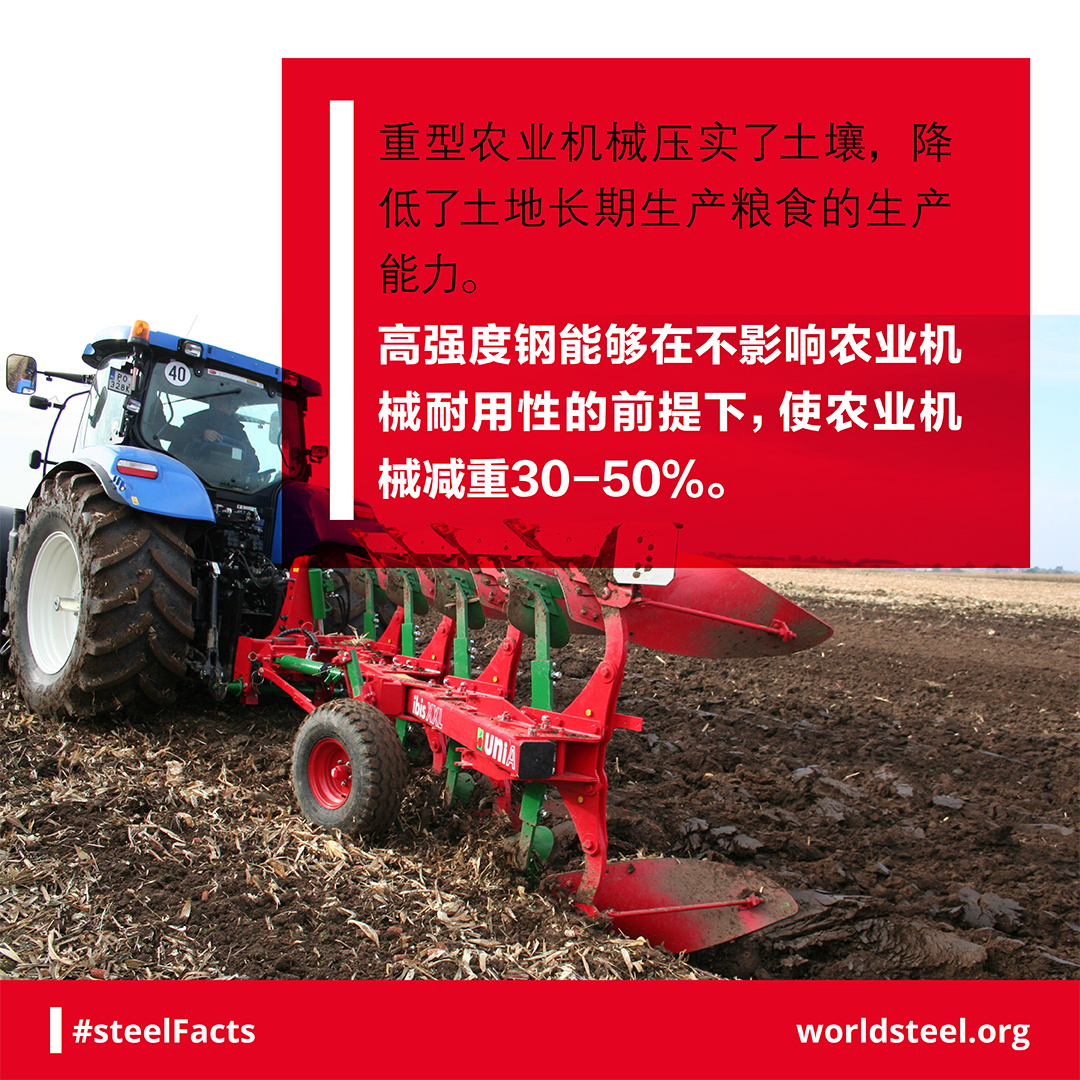 Steel in agriculture