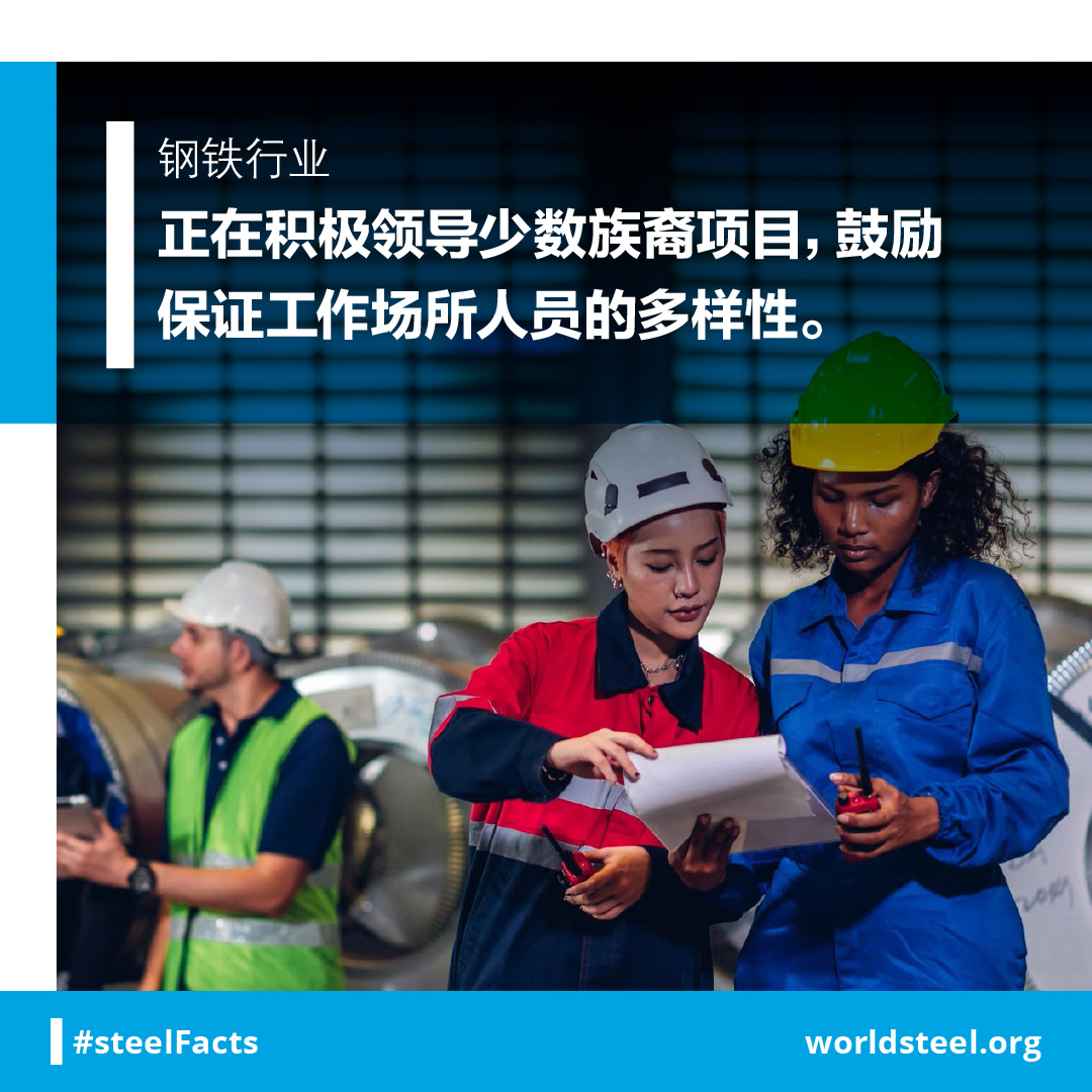Steel industry encourages diversity