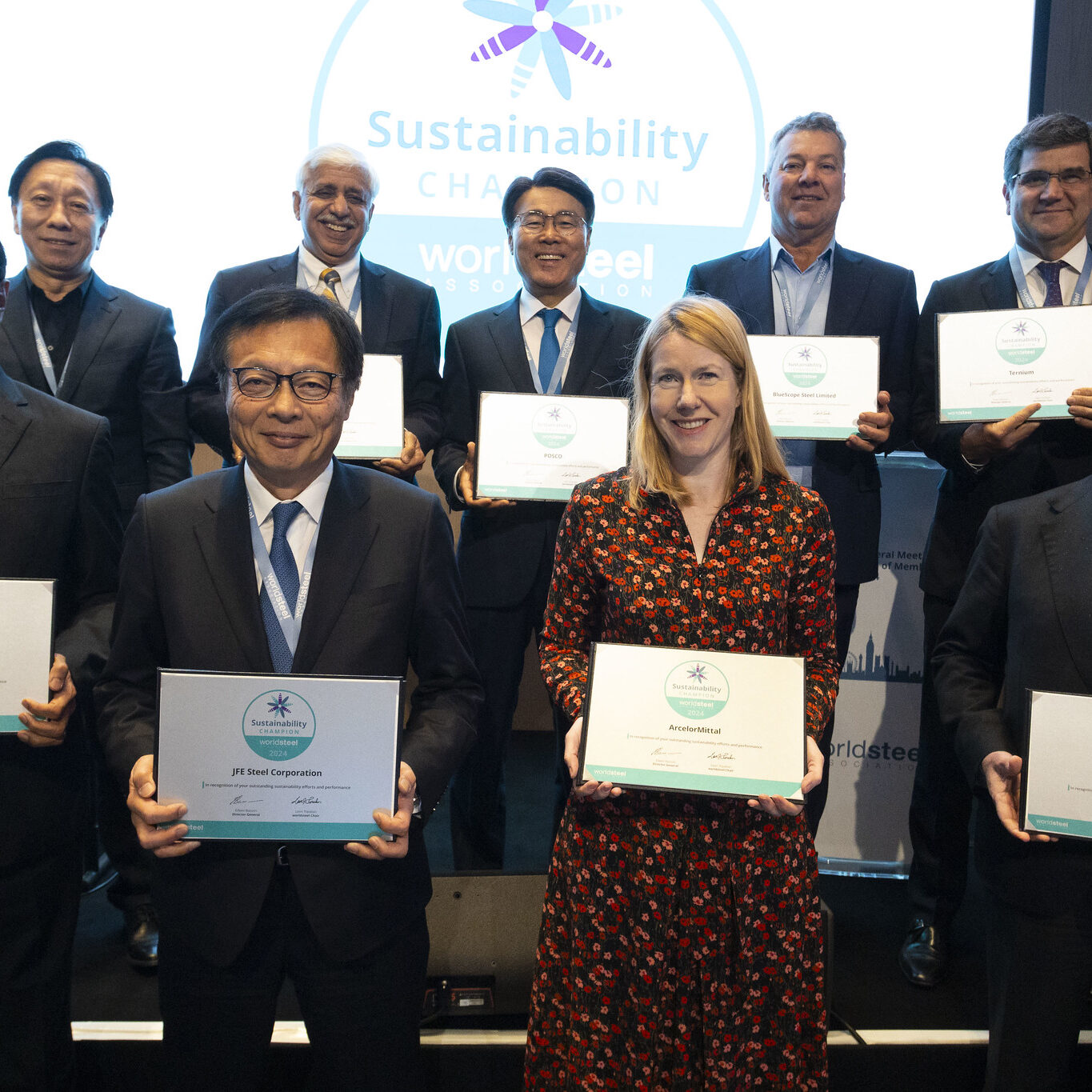 worldsteel announces the 2024 Steel Sustainability Champions