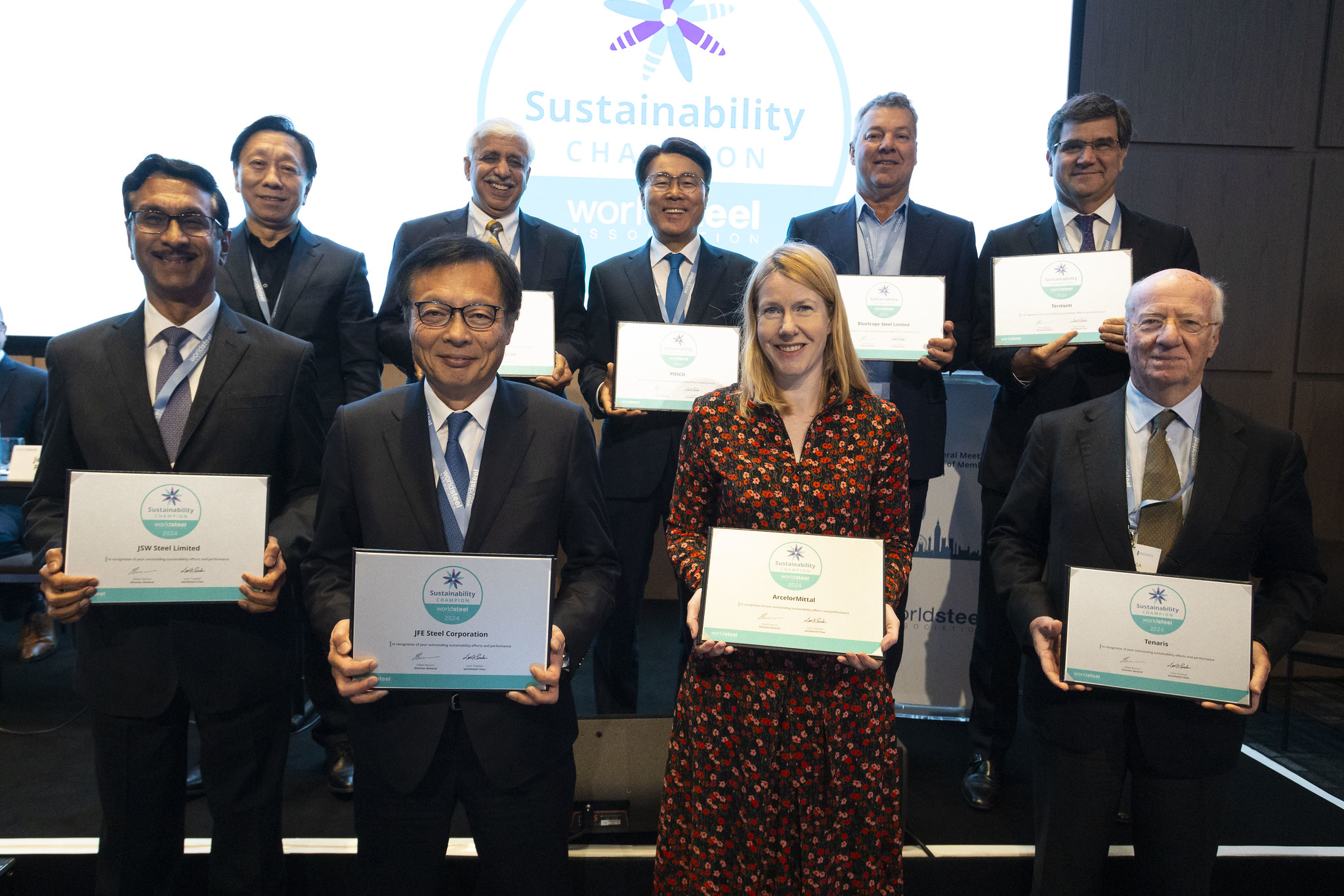 worldsteel announces the 2024 Steel Sustainability Champions
