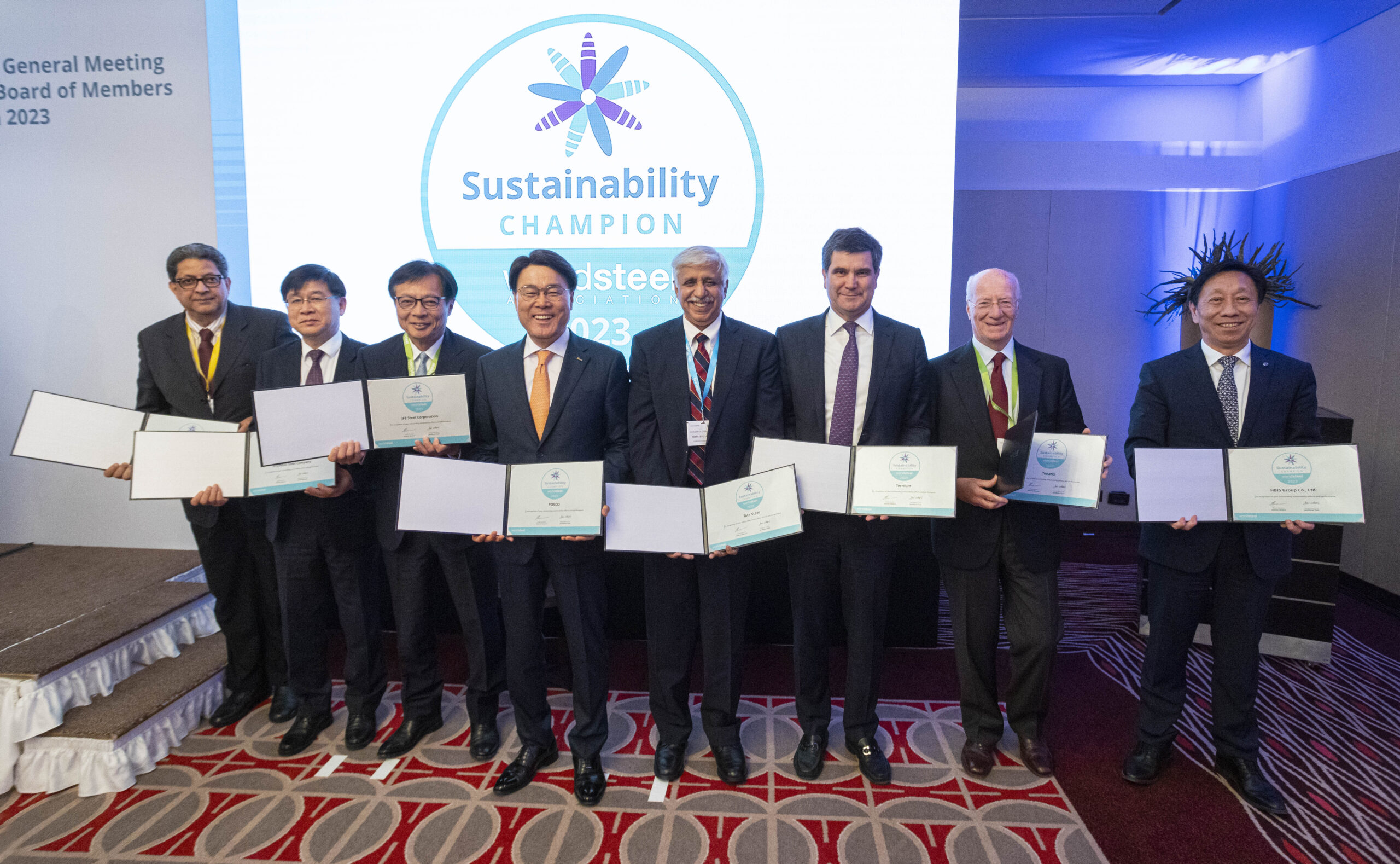 worldsteel announces the 2023 Steel Sustainability Champions