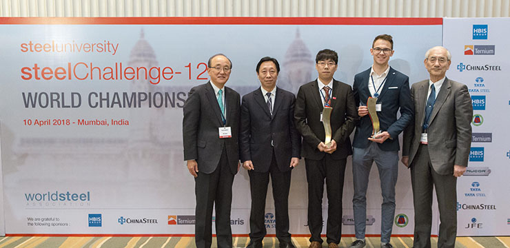 世界钢铁协会宣布第12届模拟炼钢挑战赛世界冠军