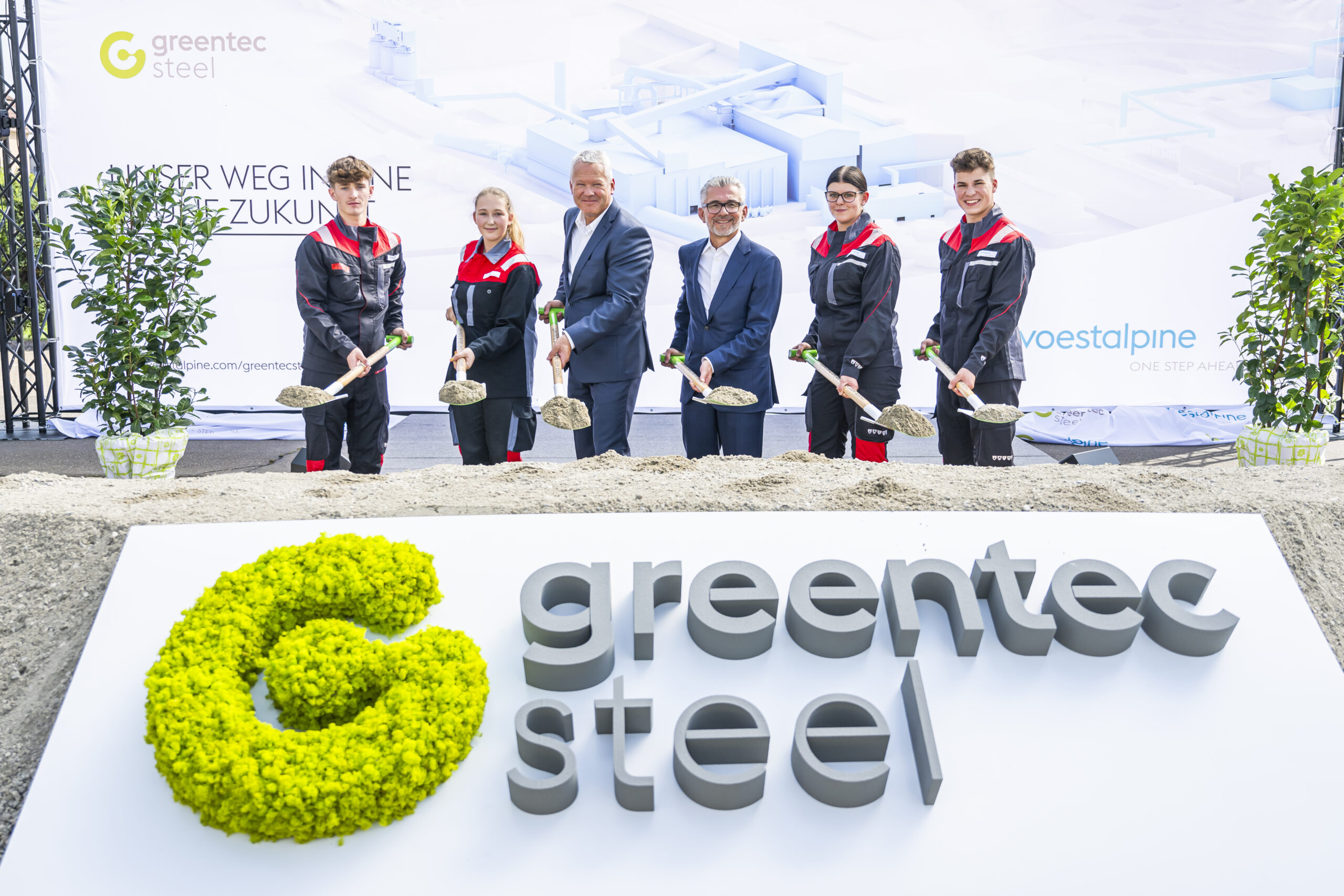 voestalpine greentec steel: groundbreaking ceremony in Donawitz for Austria’s largest climate protection program