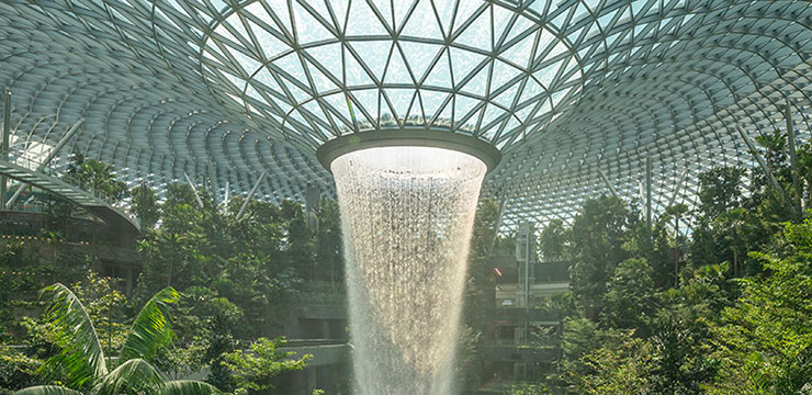 Image for %sJewel Changi airport is majestic architectural feat