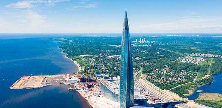 Lakhta centre represents new greener era for skyscrapers