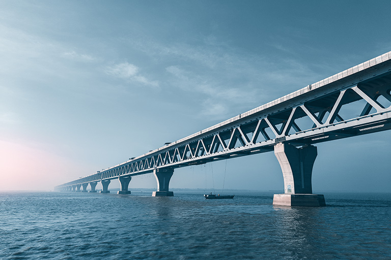 Padma Bridge in Bangladesh is longest spanning the Ganges