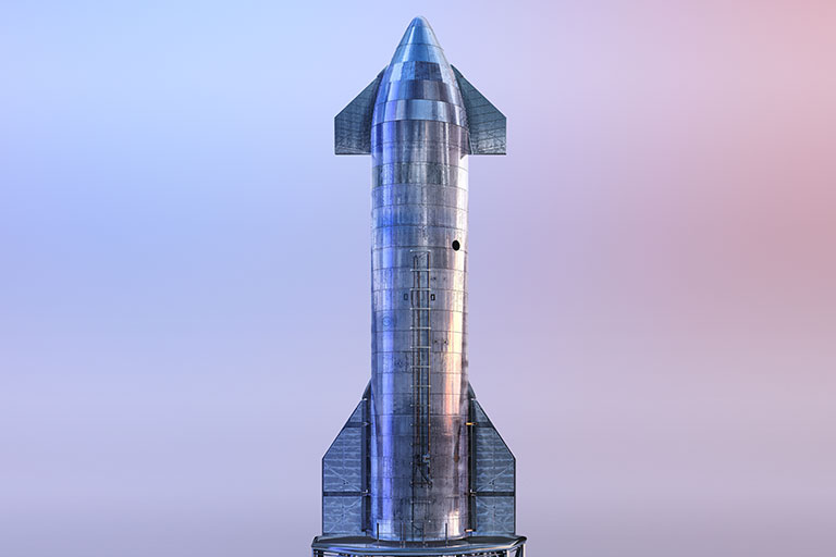 SpaceX Big Falcon Rocket