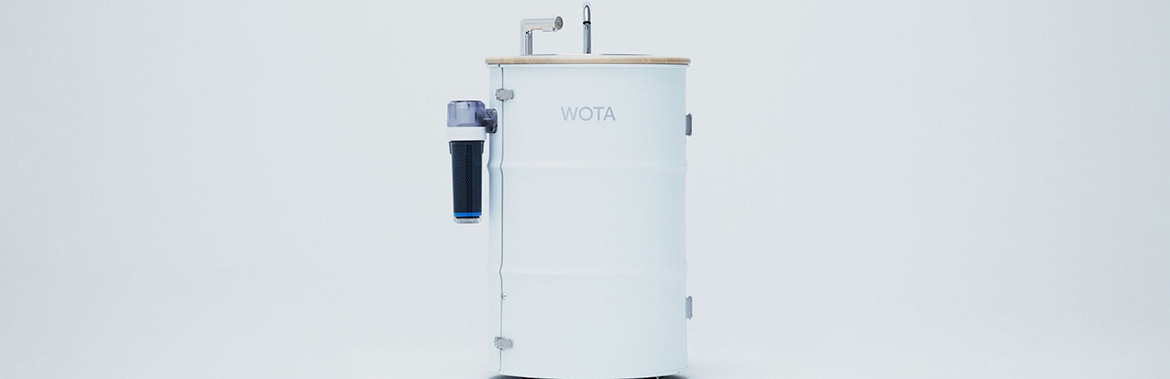 Portable hand washing station boosts water security