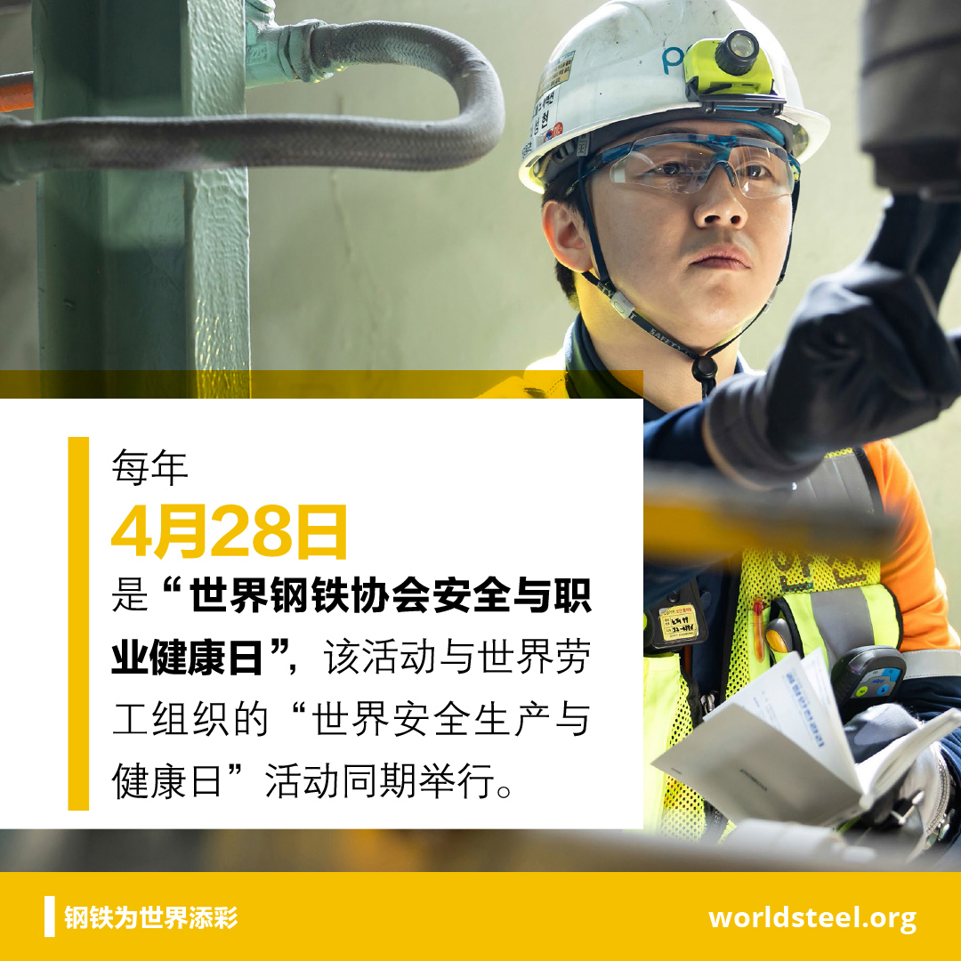 worldsteel Day for Safety and Health