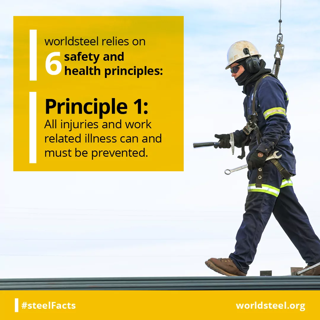 1. All steel industry injuries must be prevented