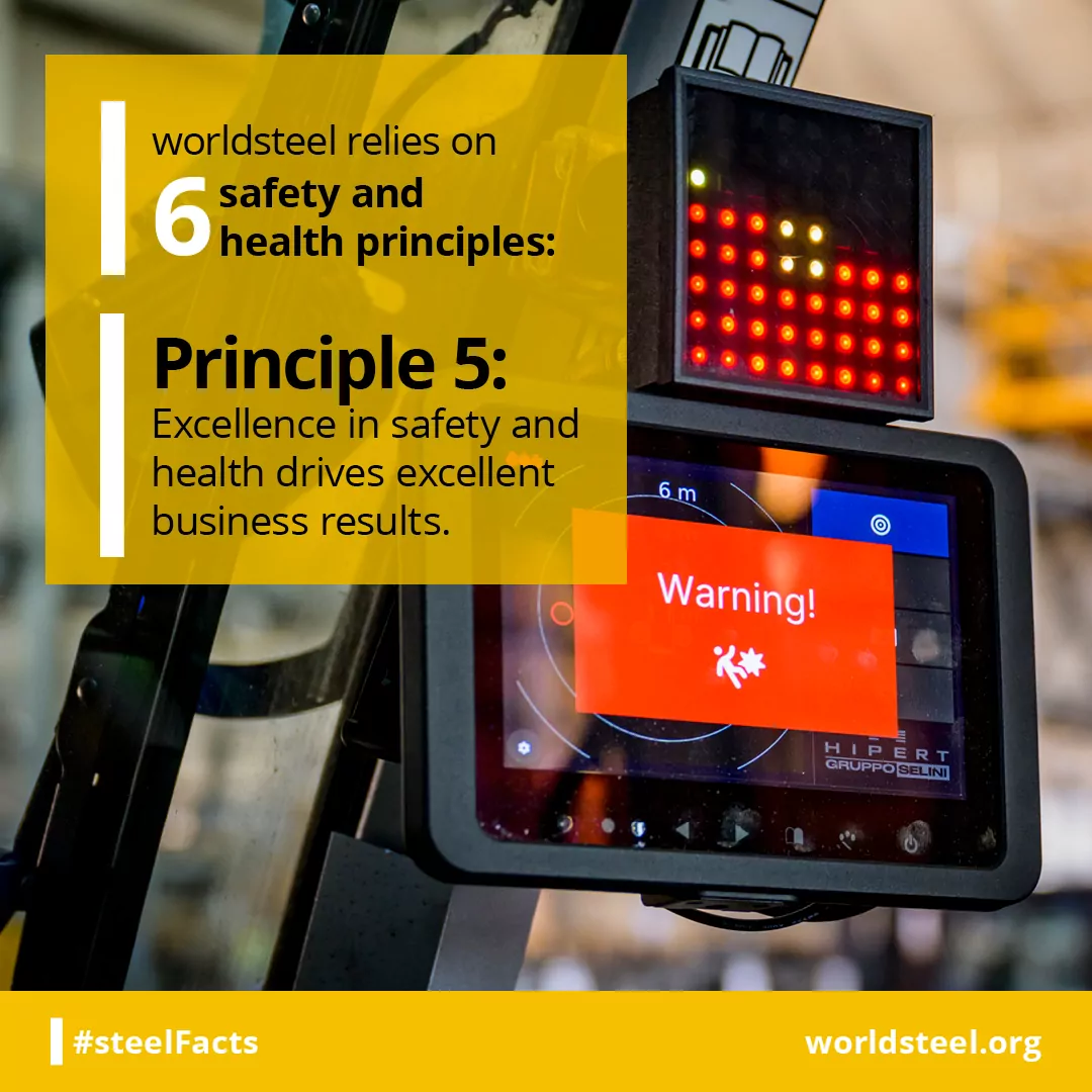5. Safety drives excellent business results in steel industry