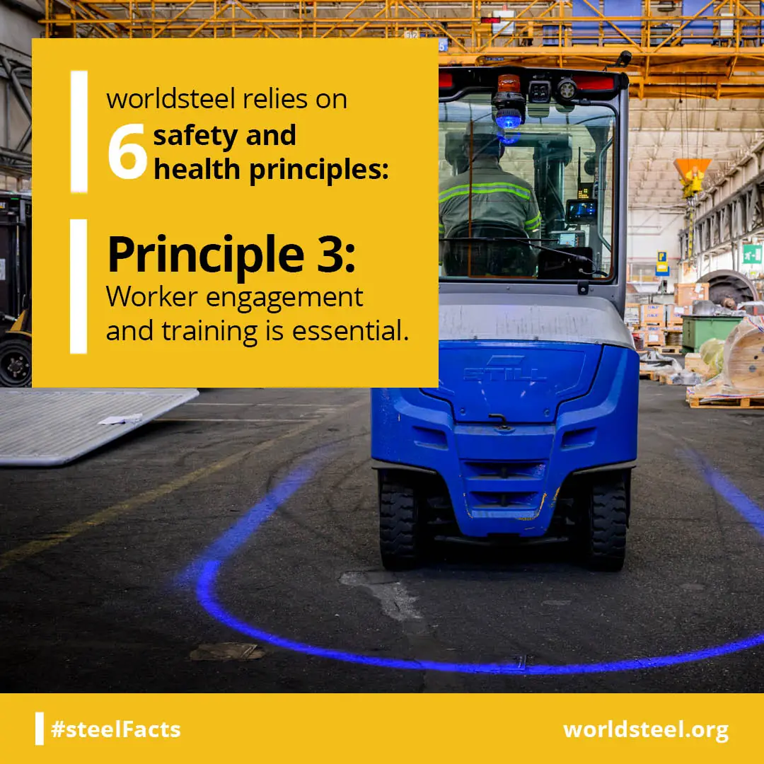 3. Steel industry worker training essential
