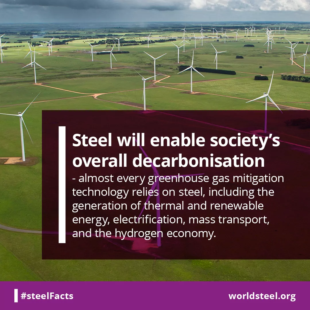 Crucial steel for energy production