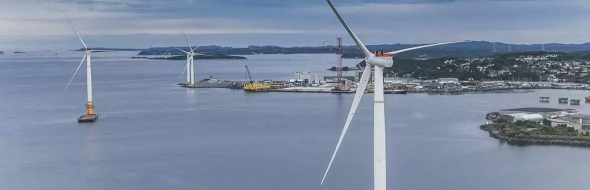 Image for %sWorld’s first floating wind farm