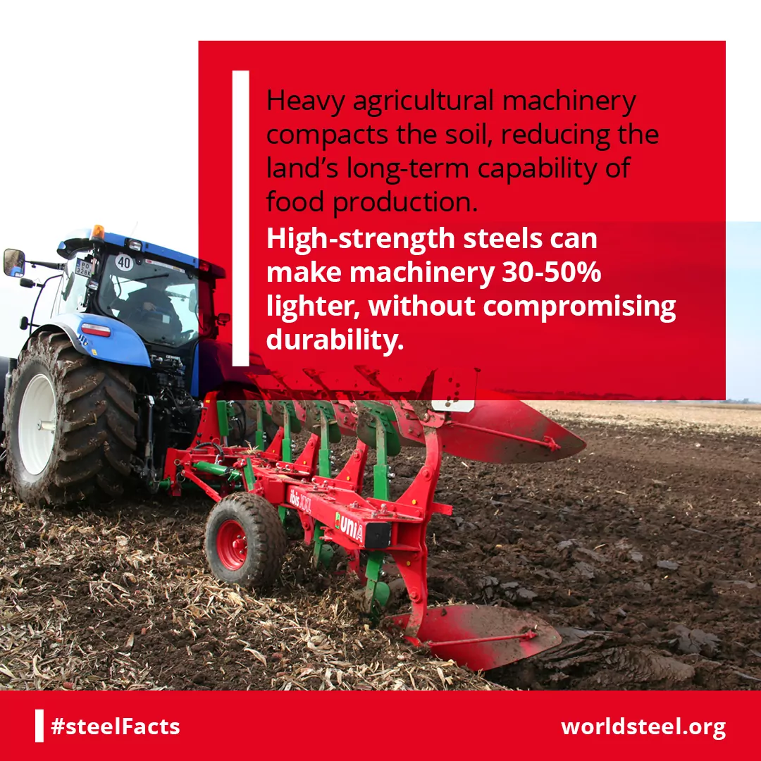 Steel in agriculture