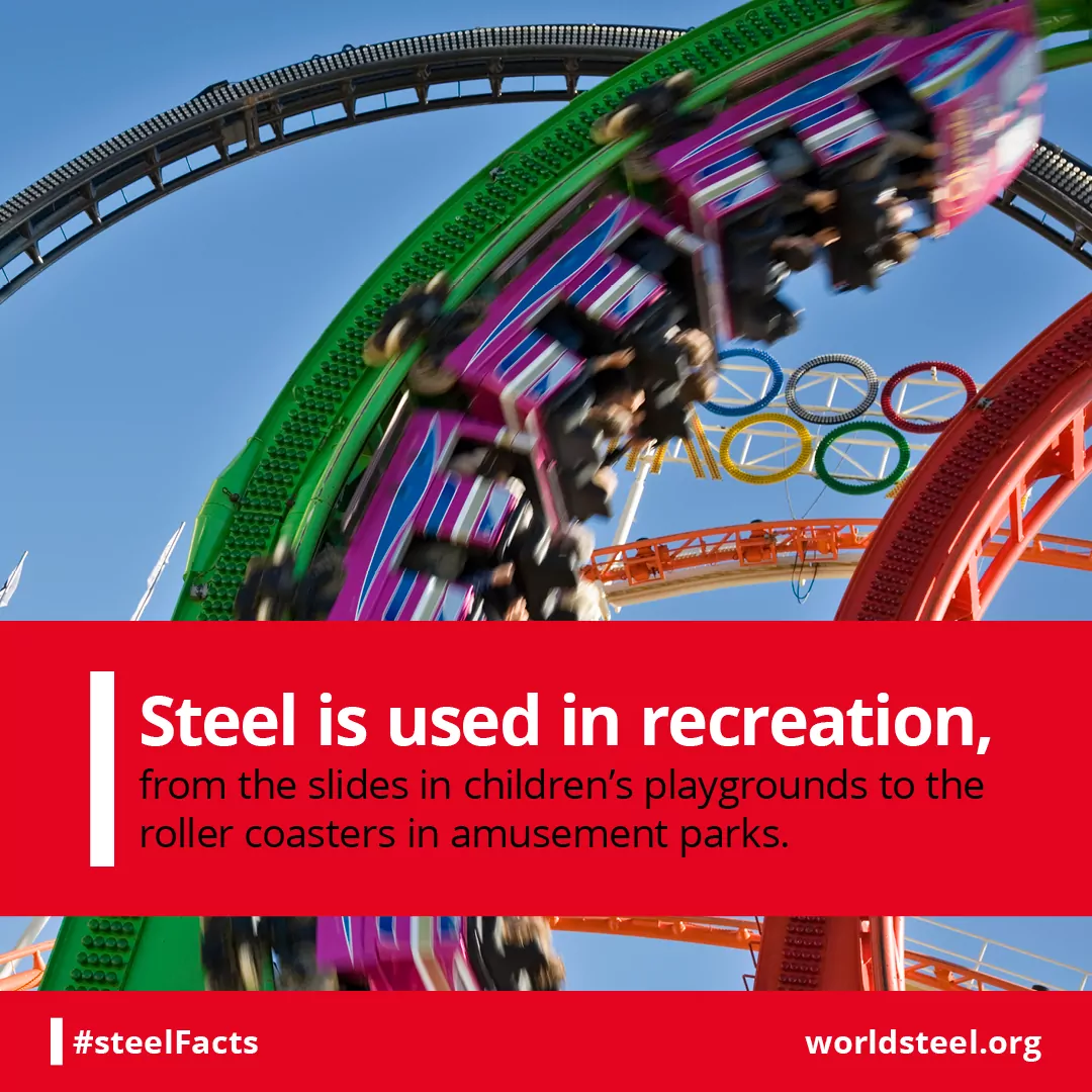Steel in recreation