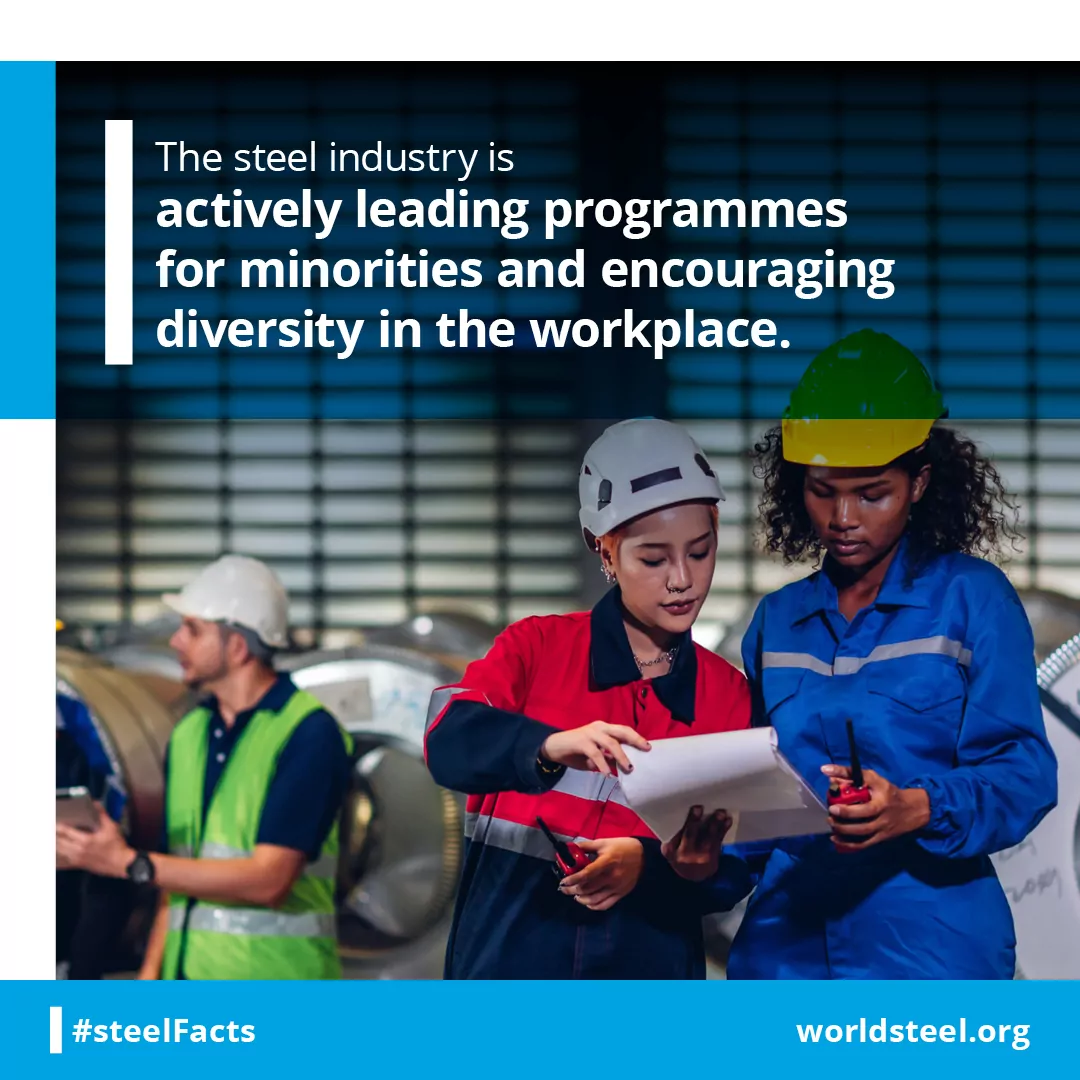 Steel industry encourages diversity