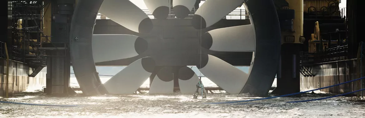 Large-scale tidal power reliant on steel Large-scale tidal power reliant on steel