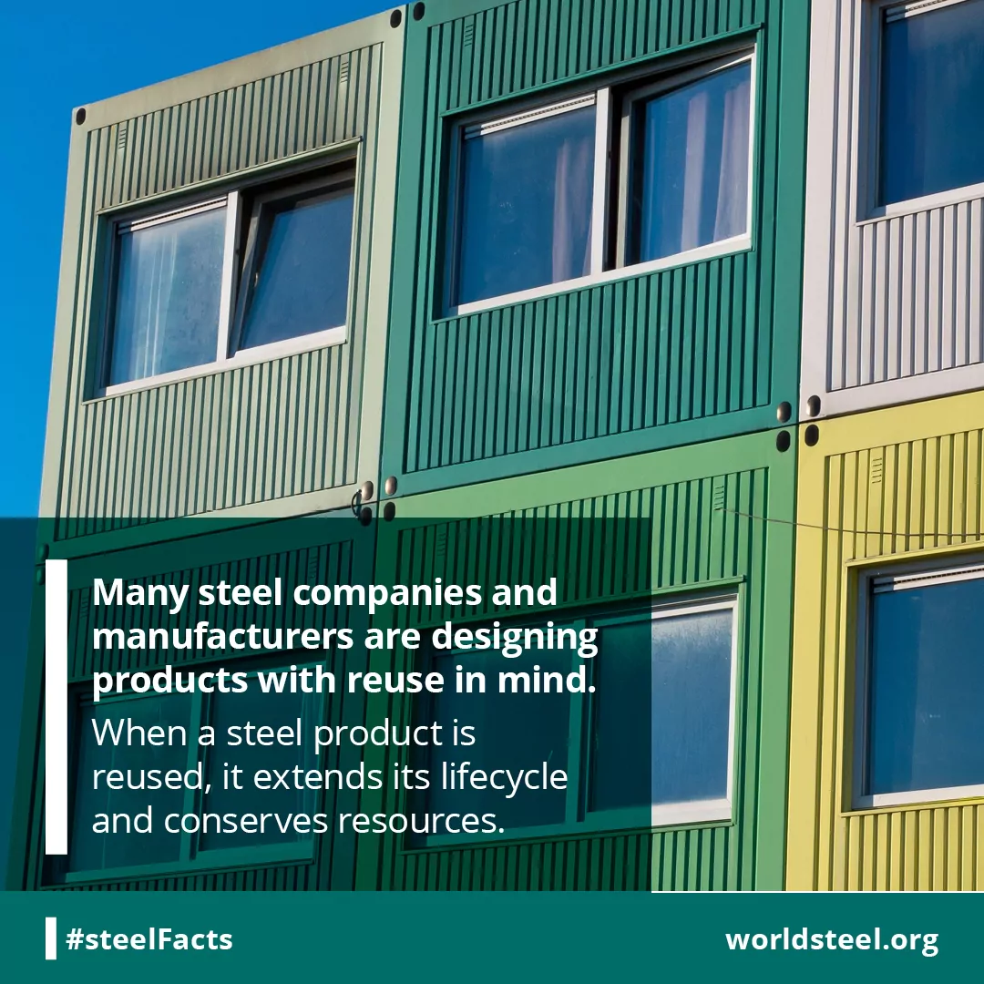 Why is steel reuse important