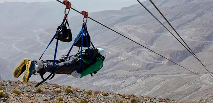 Image for %sWorld’s longest zipline built on steel