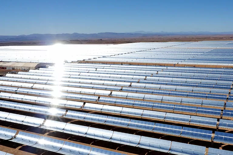 Noor solar power plant