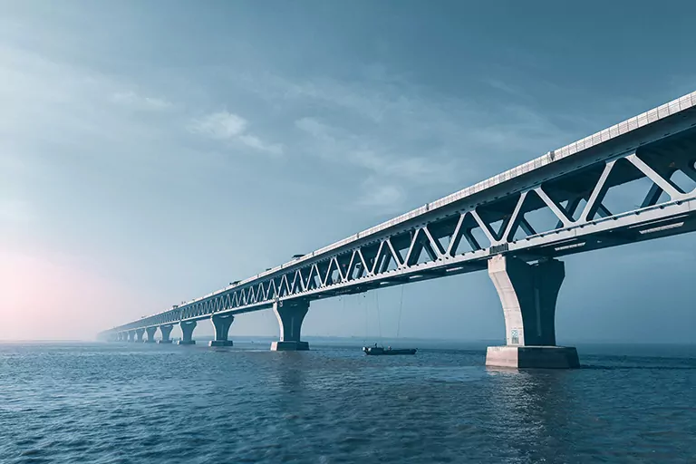 Padma Bridge in Bangladesh