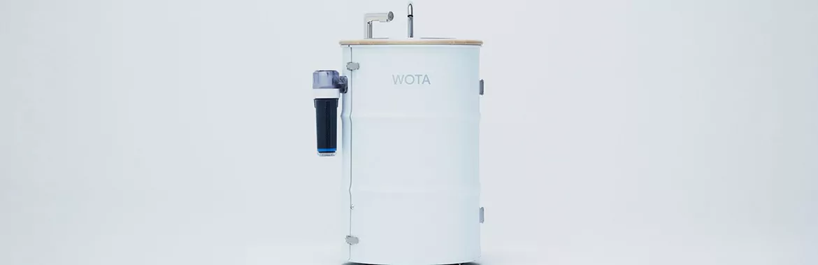 Image for %sPortable hand washing station boosts water security