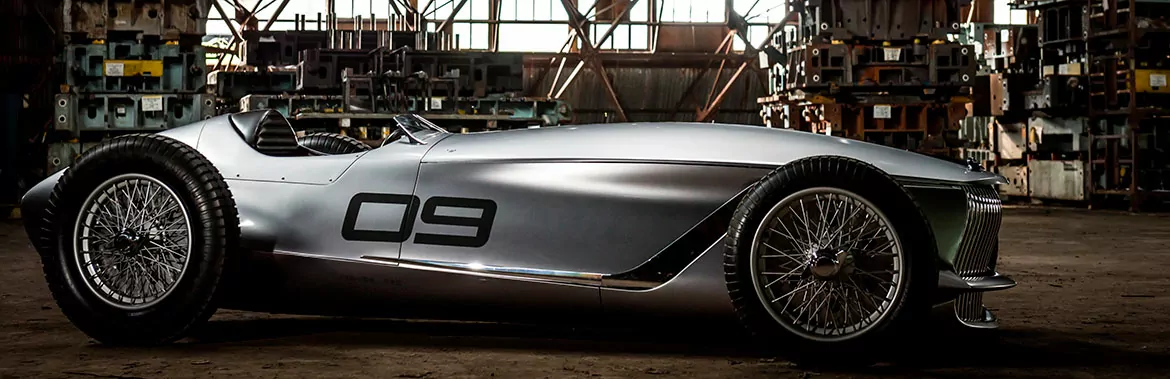 Image for %sModern retro racer uses steel for style